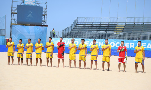 Сборная Казахстана по пляжному футболу сыграет в финальном этапе Euro Beach Soccer League