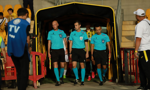 Назначены судьи и инспектор на перенесенный матч между «Кайратом» и «Женисом»